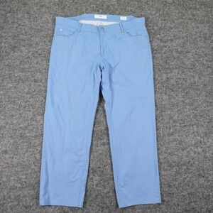 BRAX Feel Good Pants Mens 38X34 Blue‎ Ultralight CADIZ Straight Leg 5-Pocket